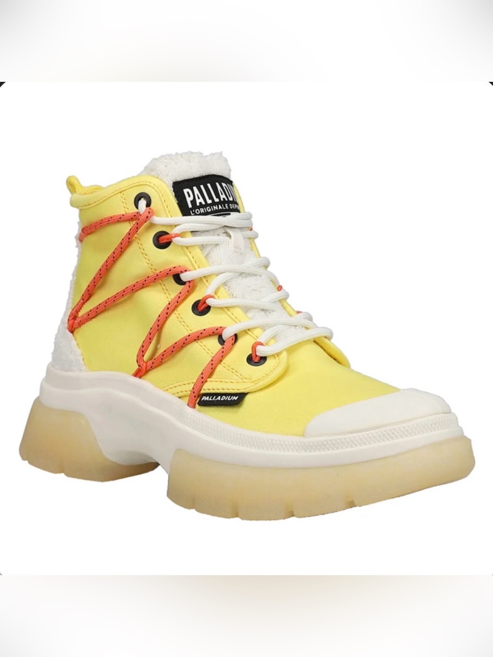 Palladium Pallawave High Top Platform Lace Up Sneakers